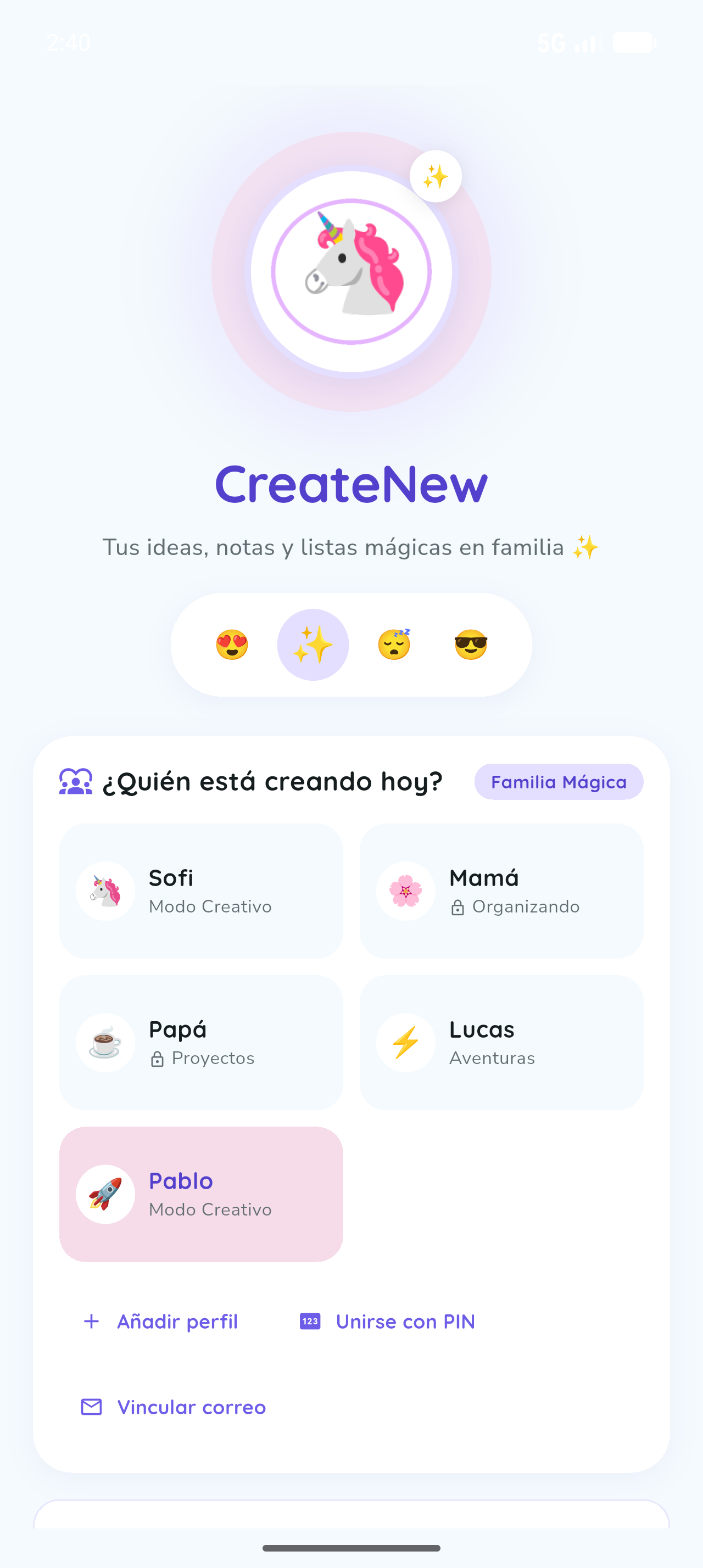 Vinculación de Cuentas Google y Apple